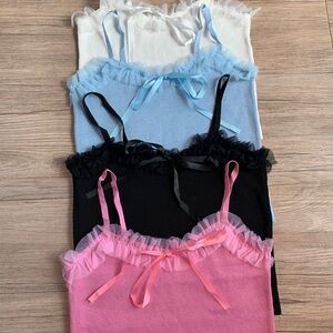 coquette camisole